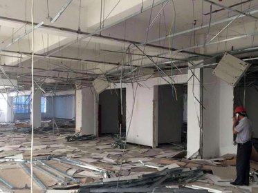 简单介绍济南大型室内深夜看免费网站吊顶的三个步骤